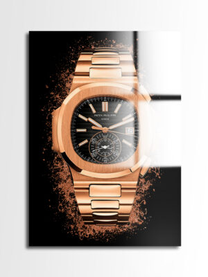 Luxury Timepiece Gold Nautilus