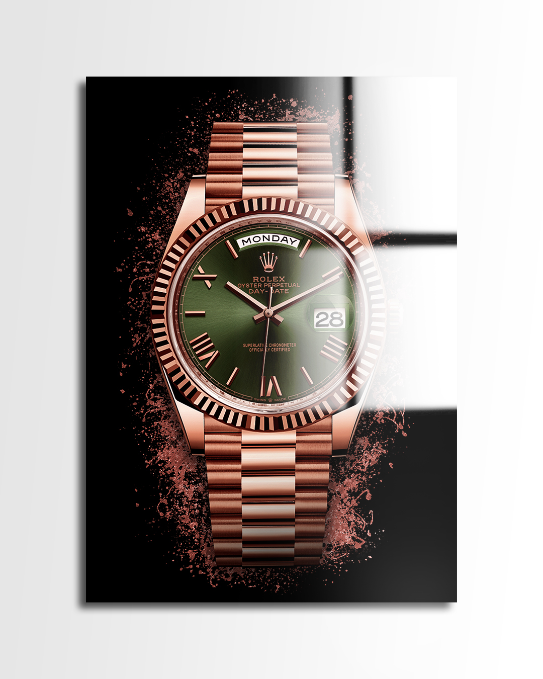 Luxury Timepiece Olive Day-Date
