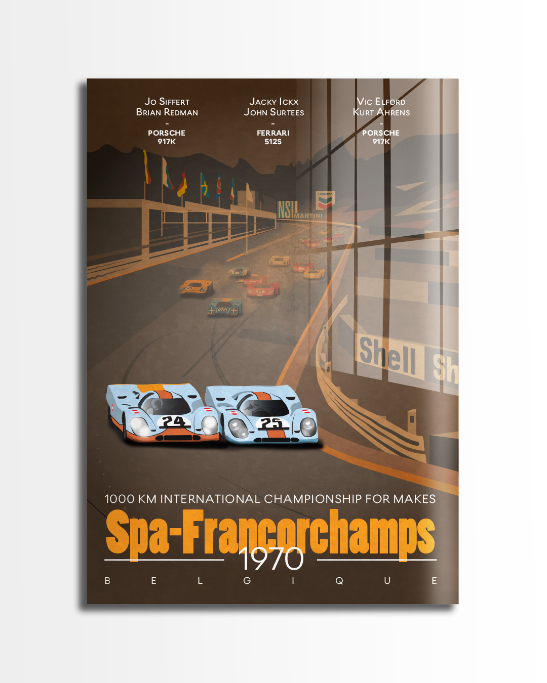 Porsche 917K x Spa 1970