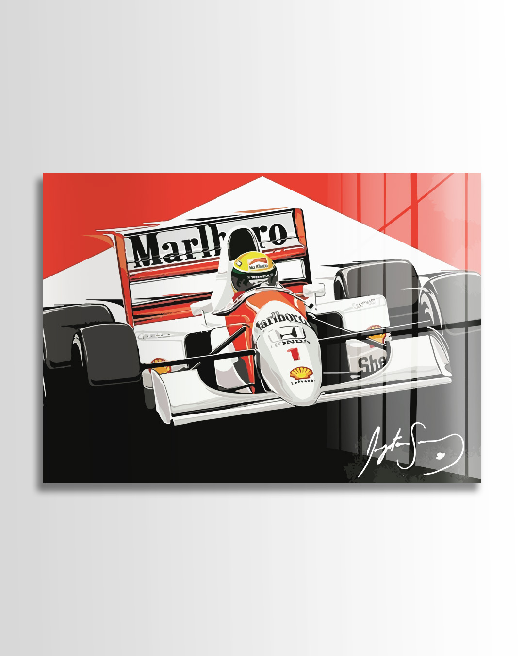 Ayrton Senna x Honda