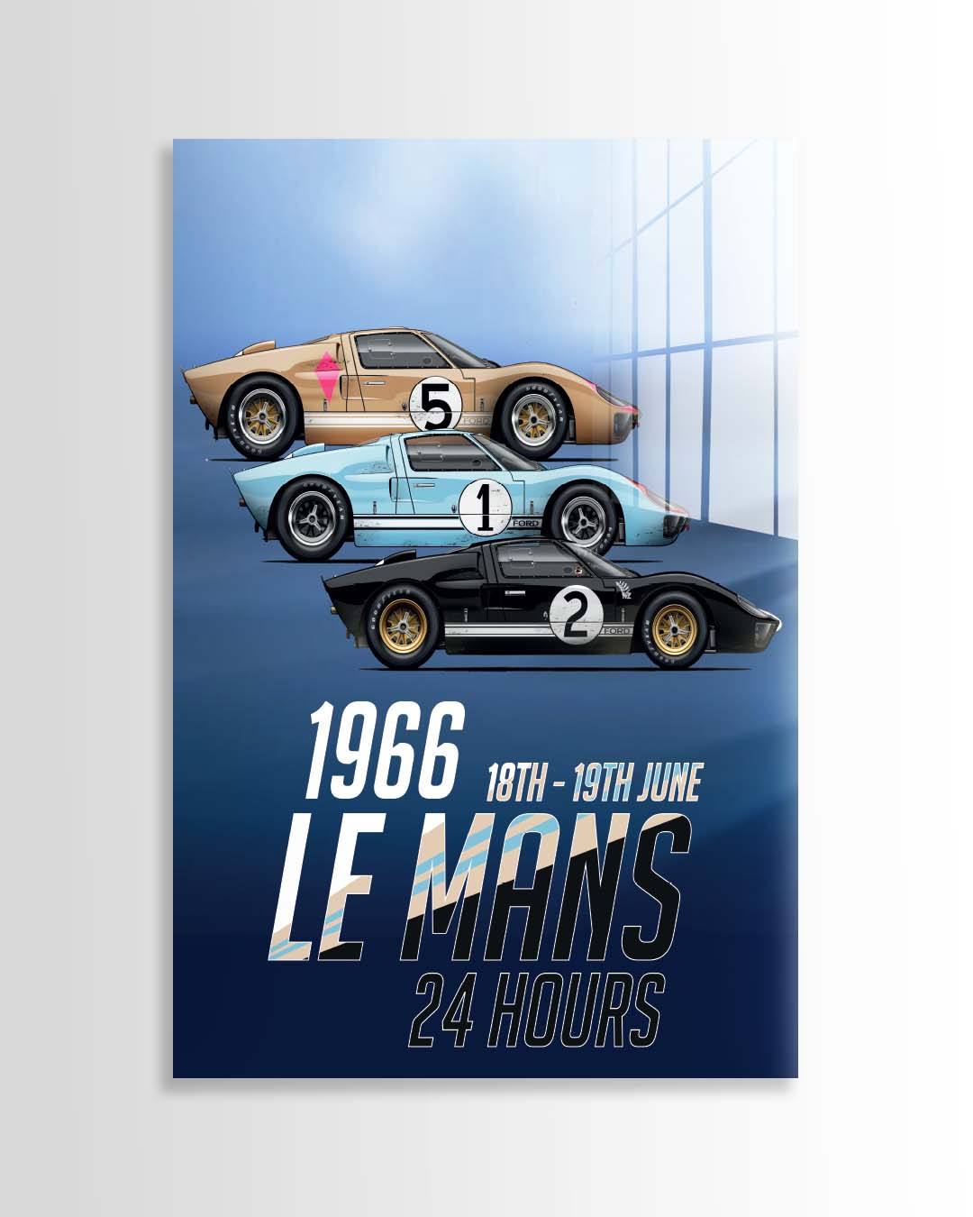 Ford GT40 x Le Mans 1966
