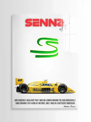 Senna x Camel Honda