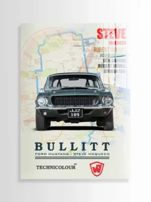 Steve McQueen x Mustang Bullitt