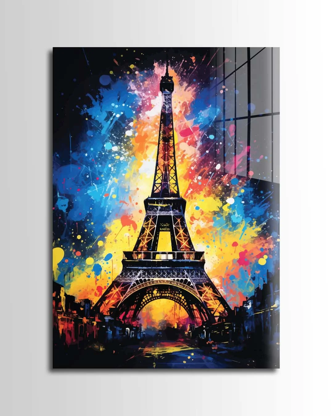 Eiffel Tower Noir