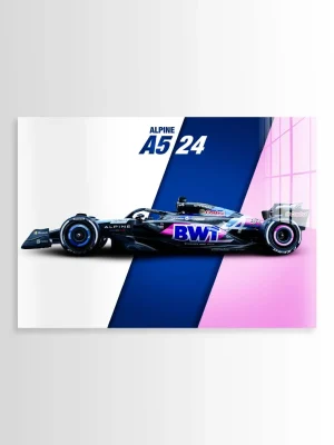 Alpine A524 2024 F1 Car