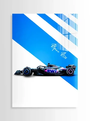 Alpine A5-24 2024 F1 Car
