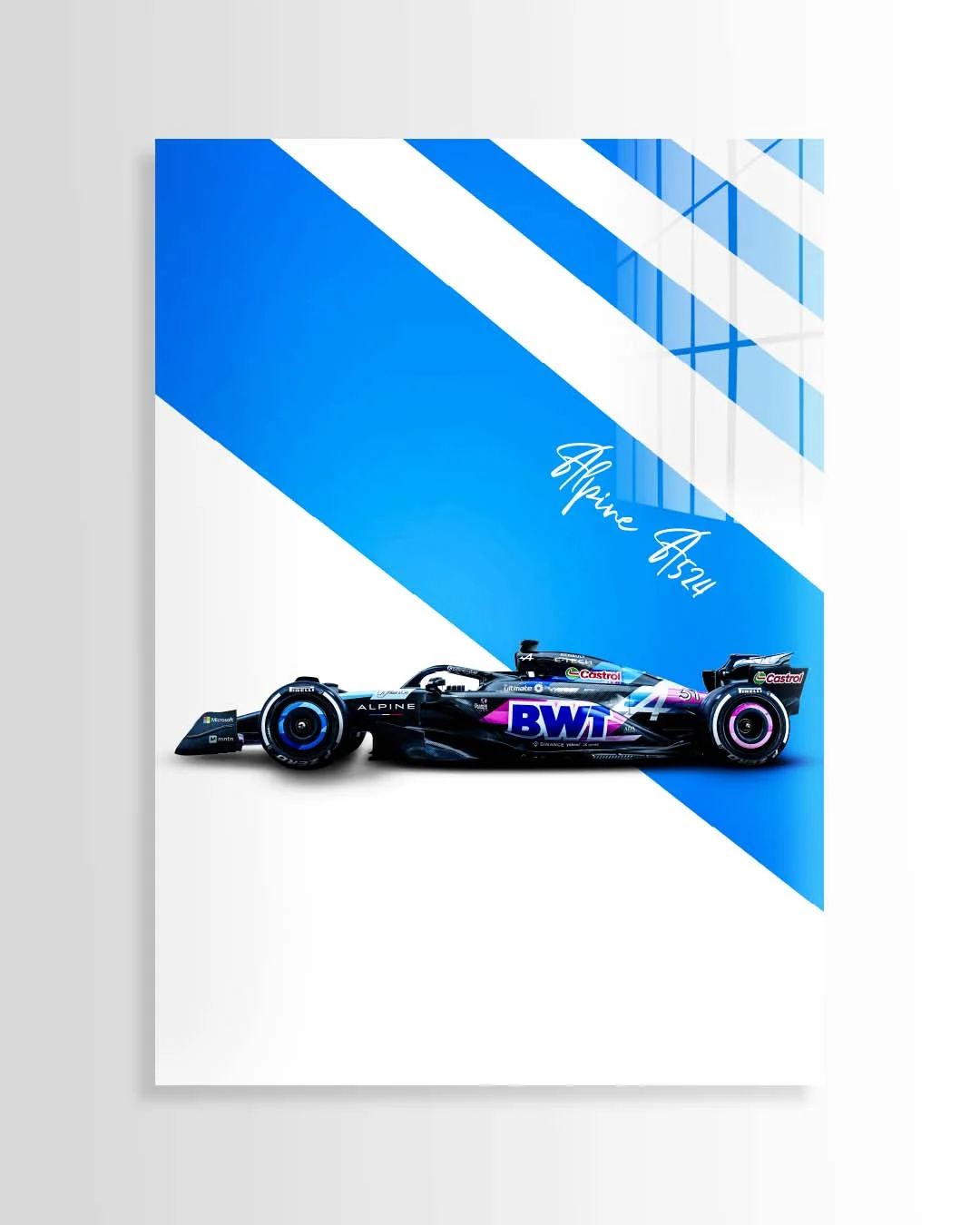 Alpine A5-24 2024 F1 Car