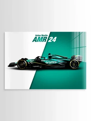 Aston Martin AMR24 2024 F1 Car