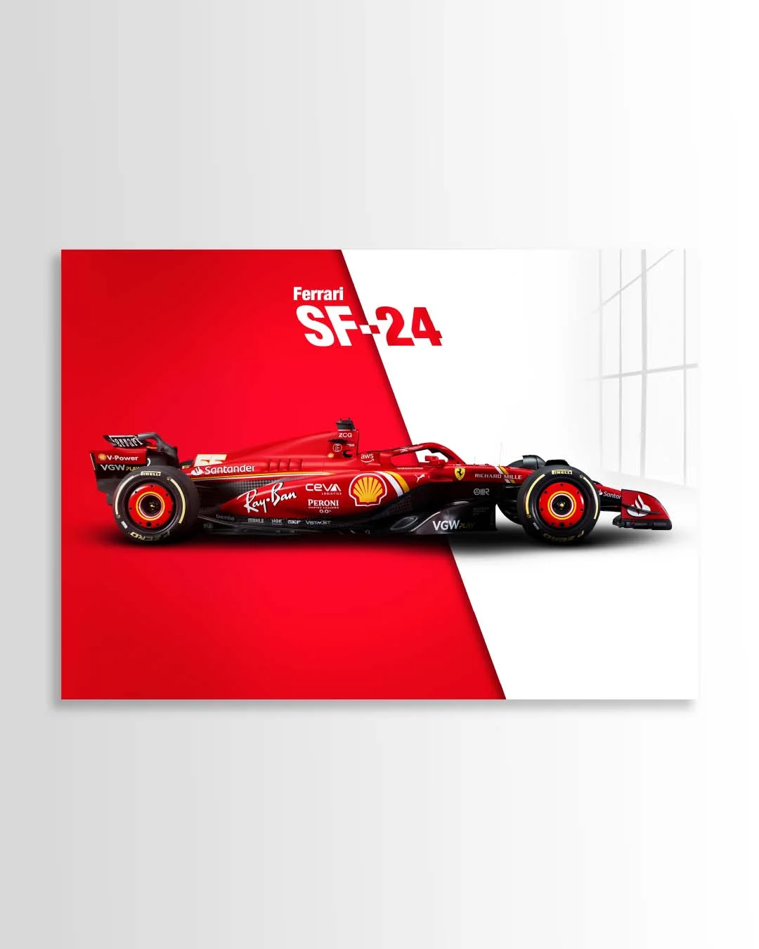 Ferrari SF-24 2024 F1 Car