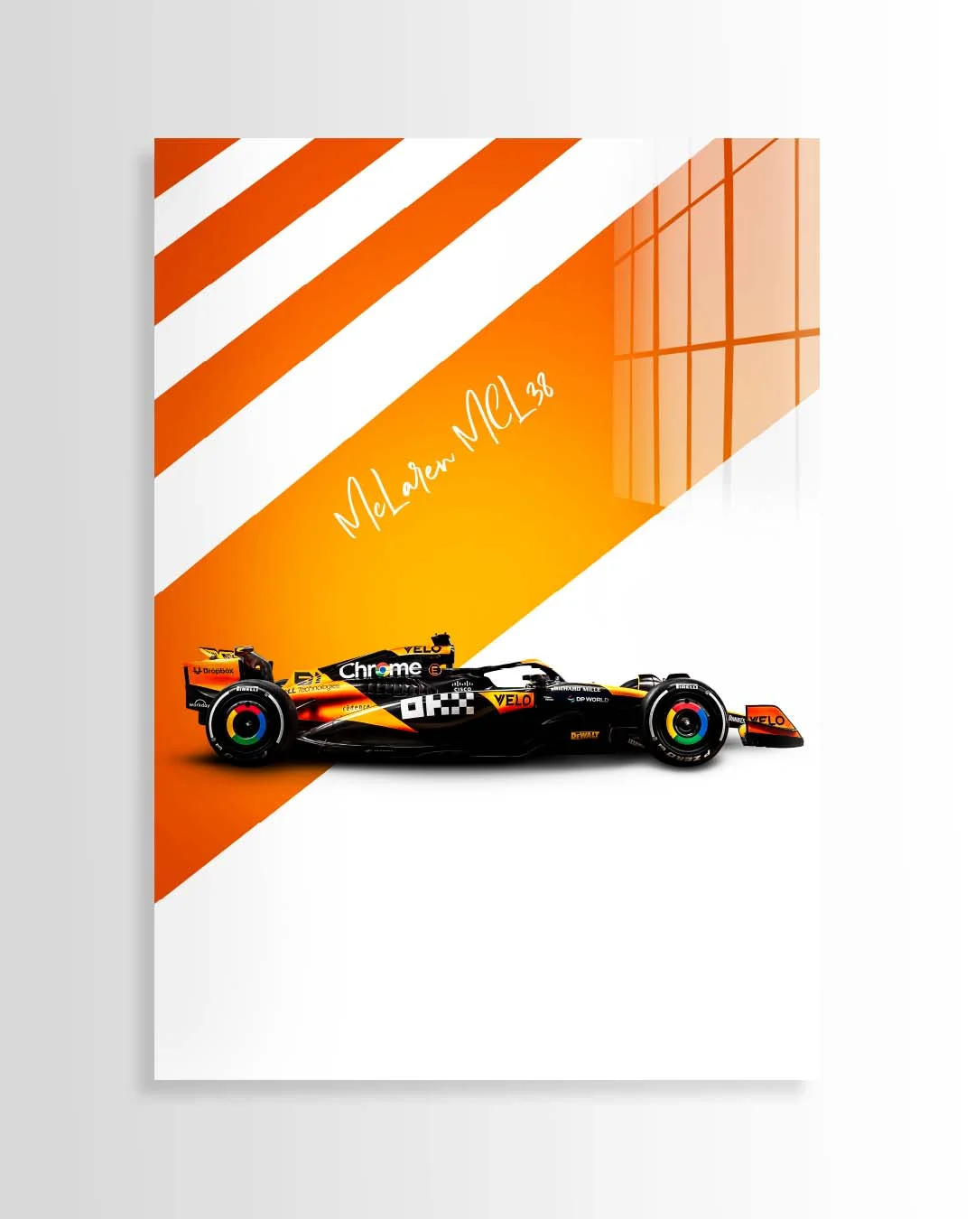 McLaren MCL38 2024 F1 Car