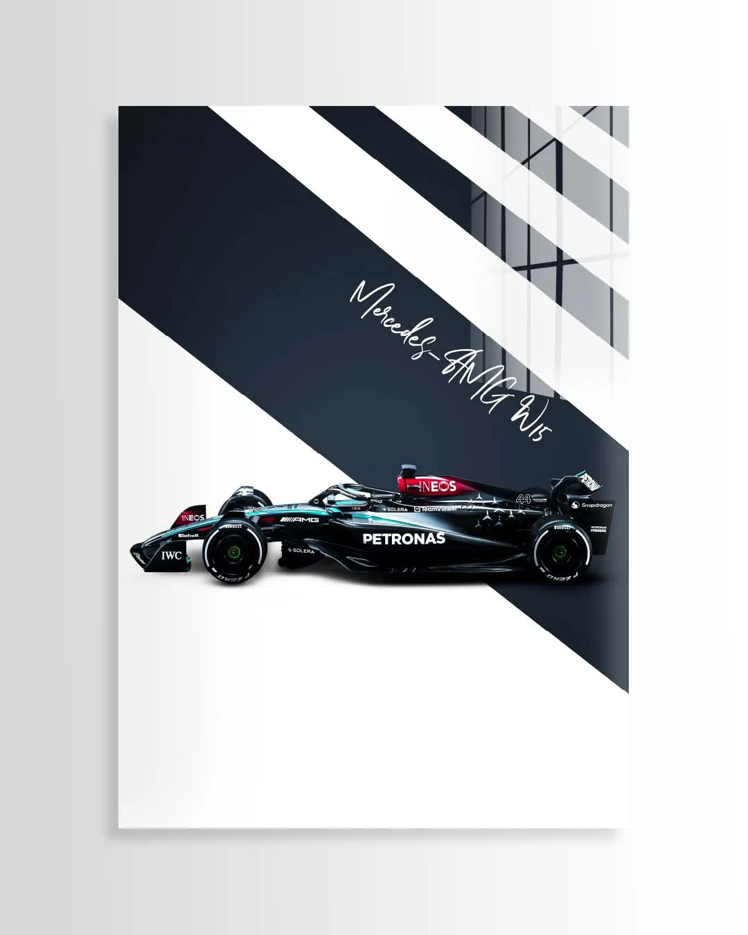 Mercedes AMGW15 2024 F1 Car