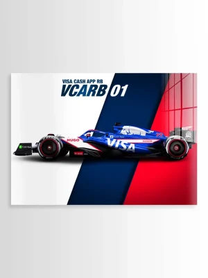 Redbull Cash App VCARB-01 2024 F1 Car