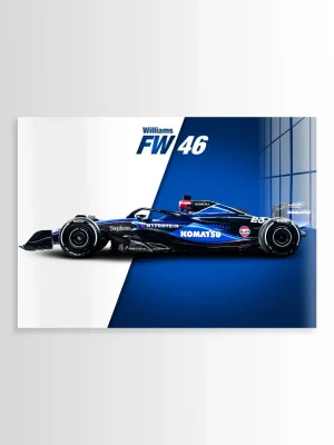 Williams FW-46 2024 F1 Car