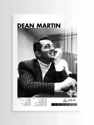 Dean Martin Cover B&W