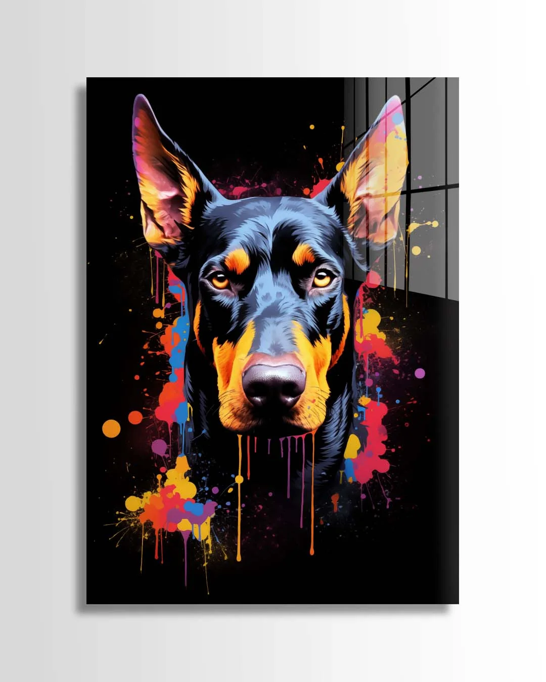 Docile Doberman