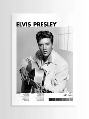 Elvis Presley Cover B&W