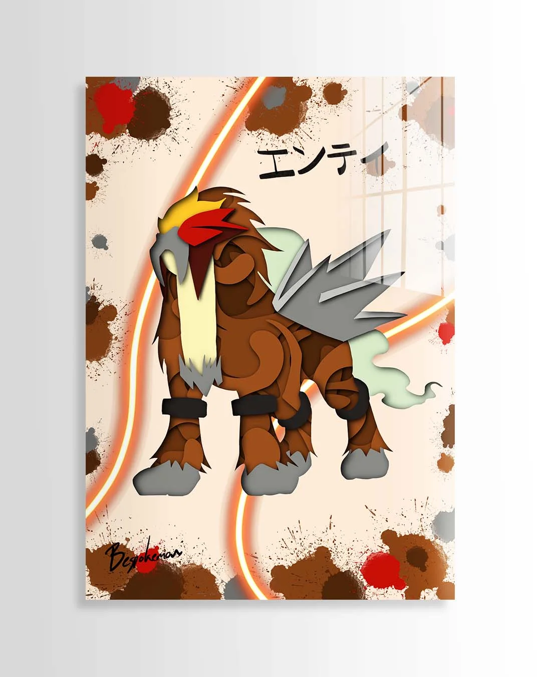 Entei | Bespokemon