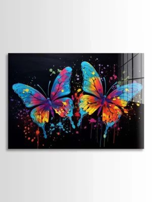 Flutter of Butterflies Noir
