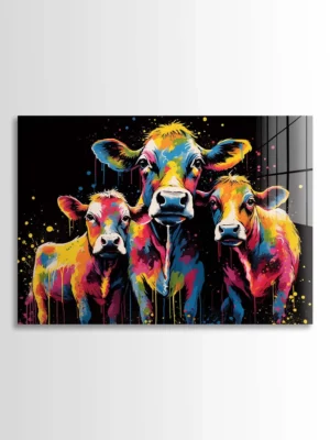 Herd of Cows Noir