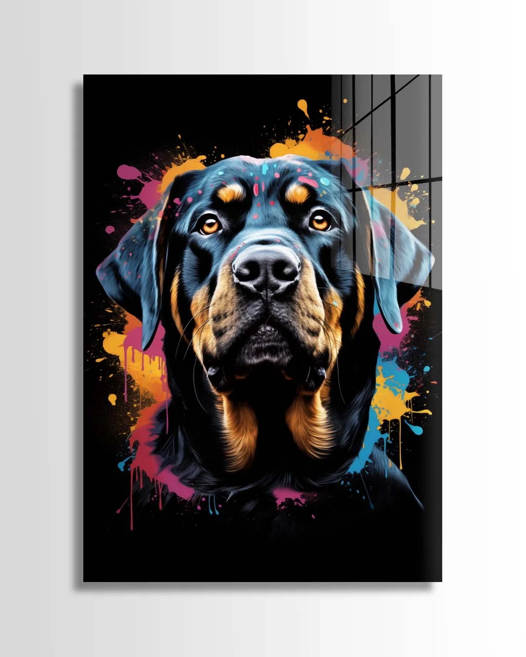 Relaxed Rottweiler