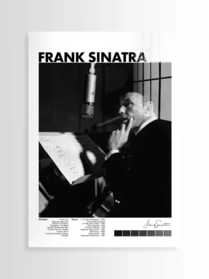 Frank Sinatra Cover B&W