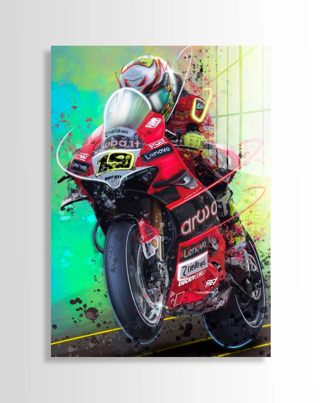 Alvaro Bautista x Ducati
