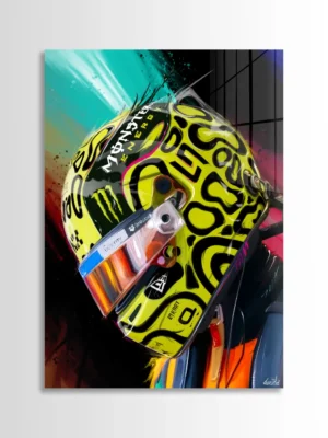 Lando Norris Helmet | Luis Vidal