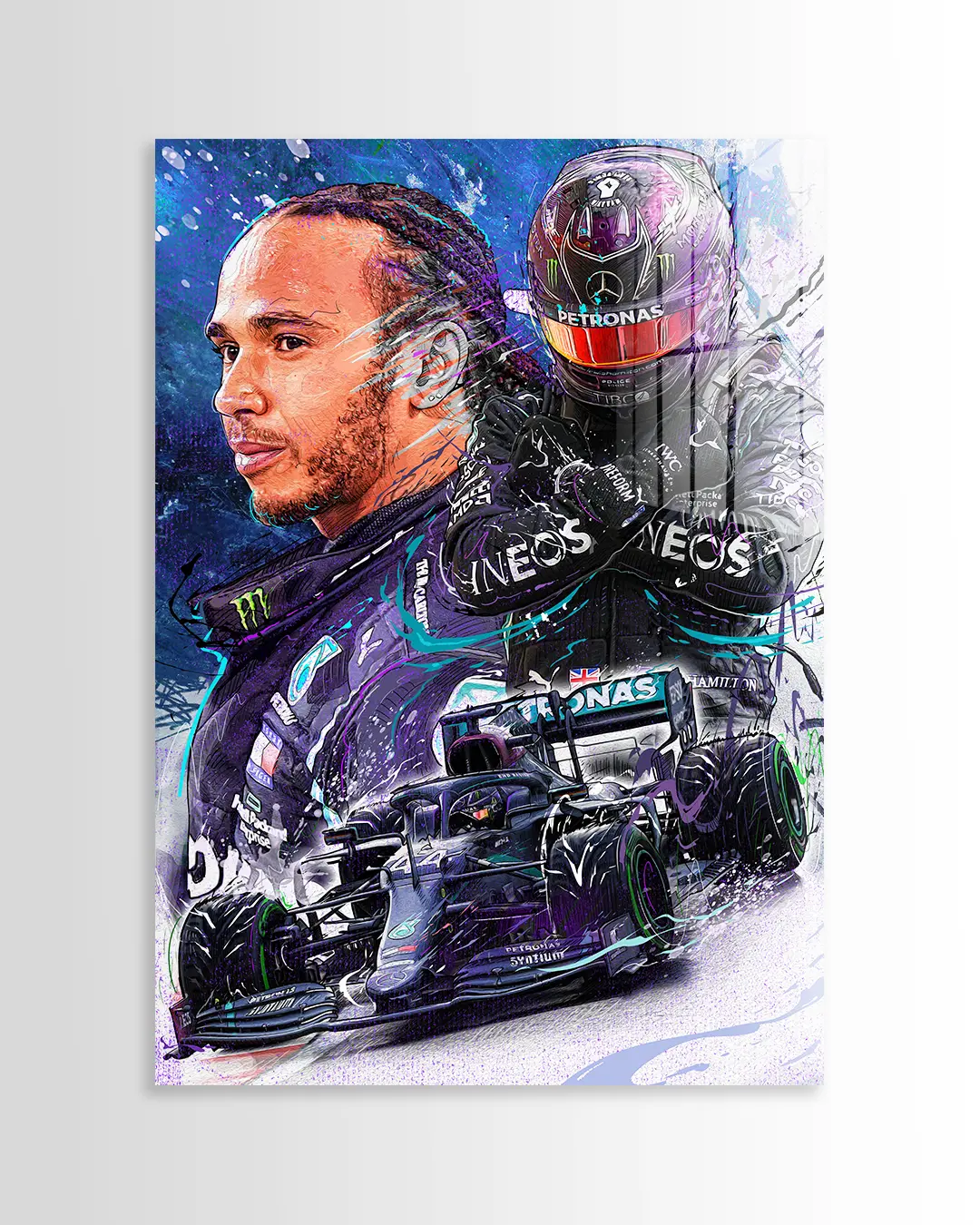Lewis Hamilton F1 Wakanda