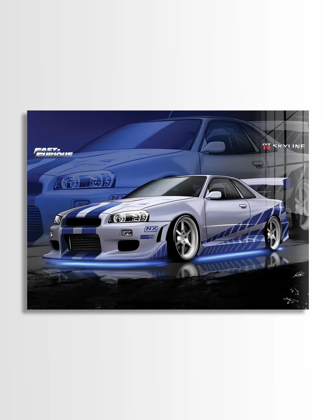 Nissan Skyline R34 GTR Silver | Luis Vidal