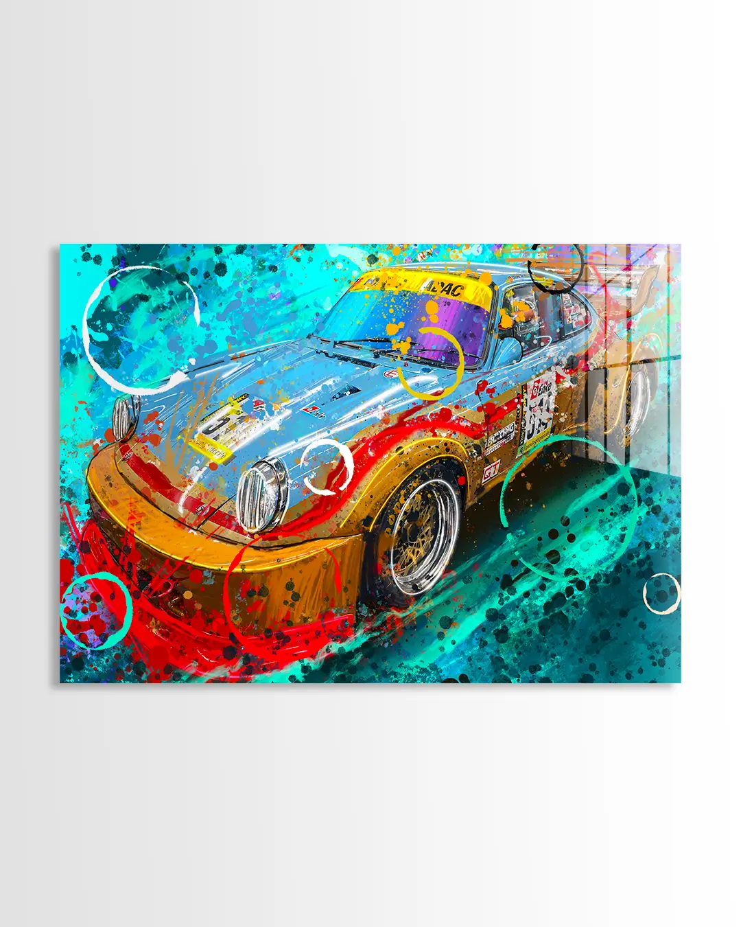 Classic Porsche 911 Race Car