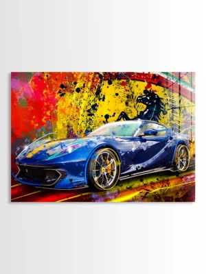 Ferrari 812 Competizione Blue