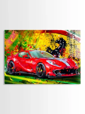 Ferrari 812 Competizione Red
