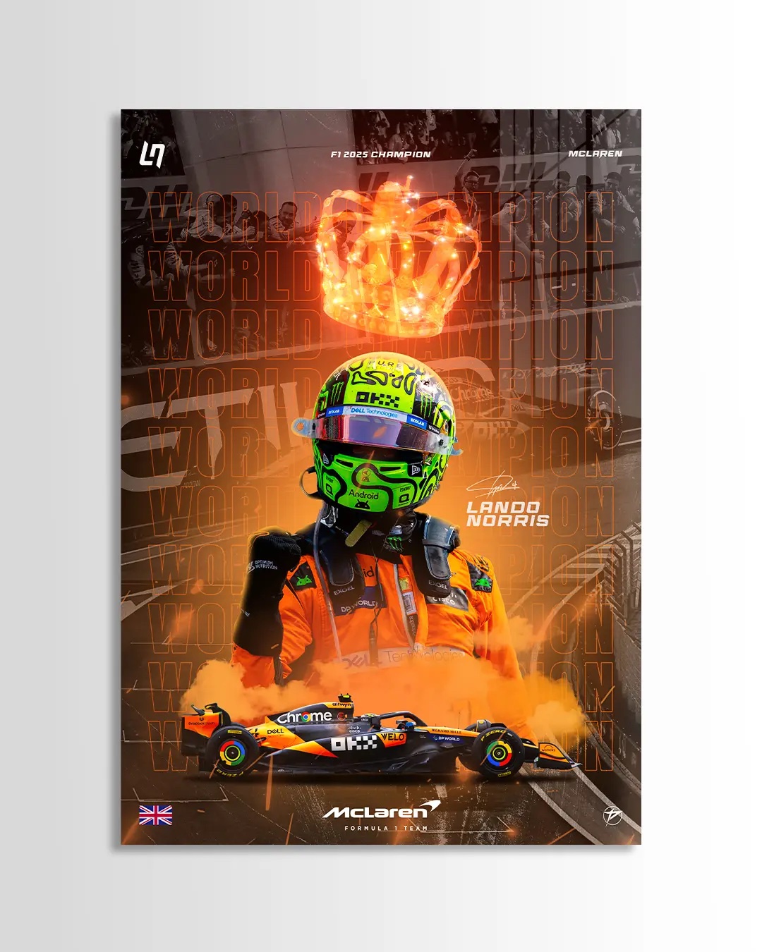 Lando Norris 2025 World Champion | PatrykB