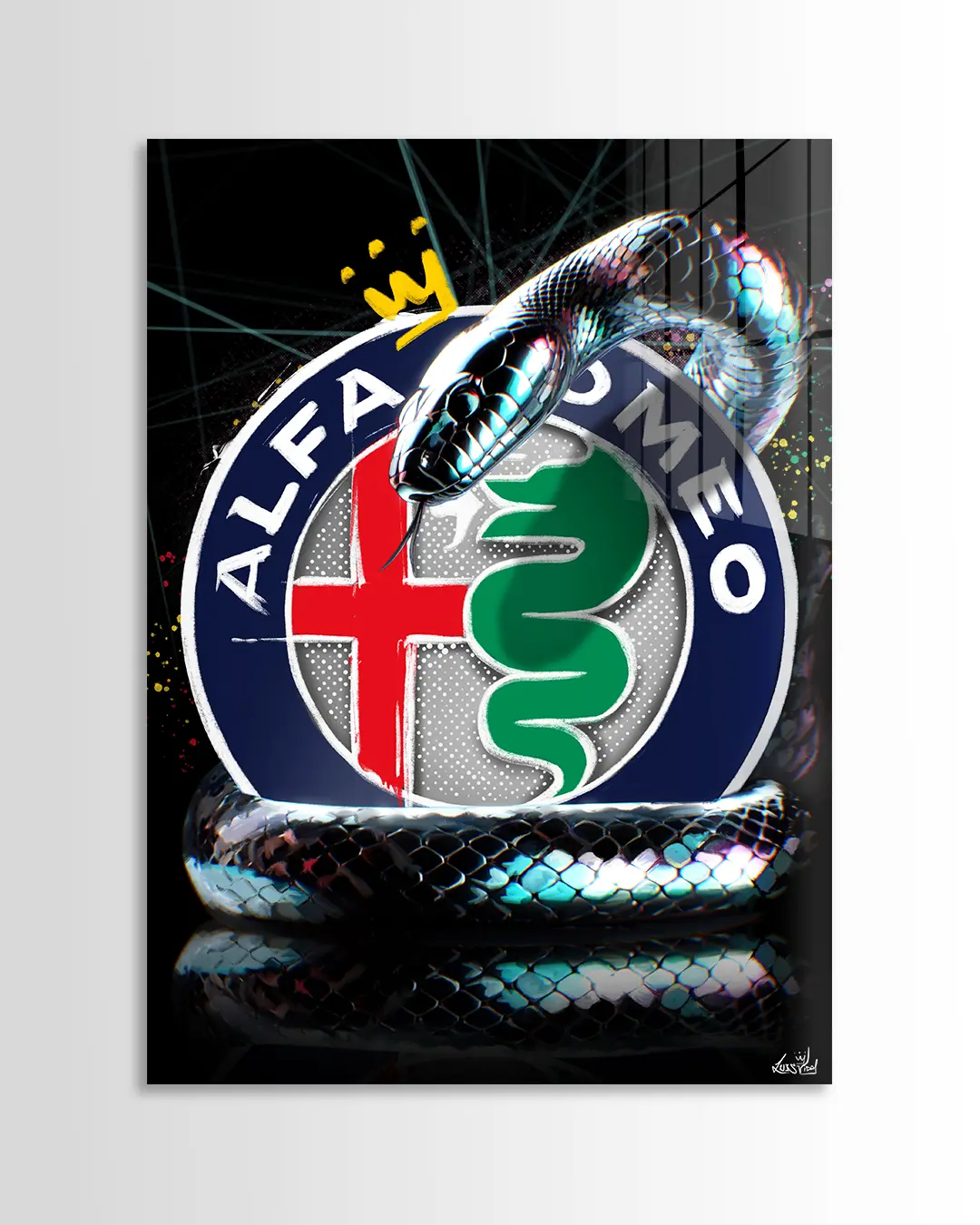 Alfa Romeo Chrome Snake | Luis Vidal