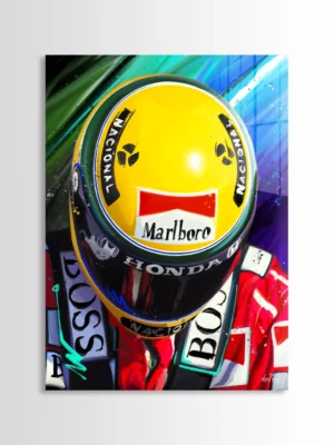 Ayrton Senna Helmet | Luis Vidal
