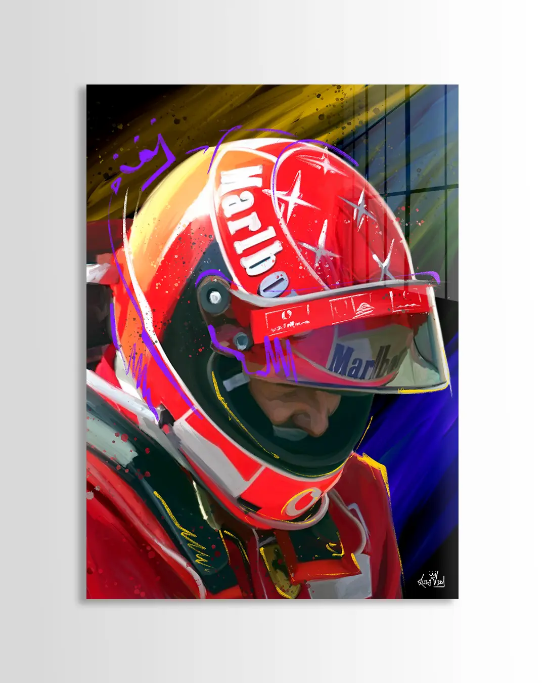 Michael Schumacher Helmet | Luis Vidal