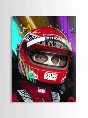 Niki Lauda Helmet | Luis Vidal