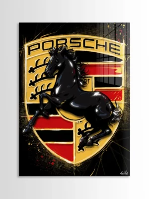 Porsche Chrome Horse | Luis Vidal
