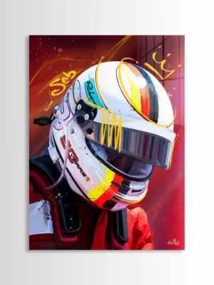Sebastian Vettel Helmet | Luis Vidal