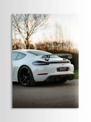 Porsche GT4 Rear | August Performance