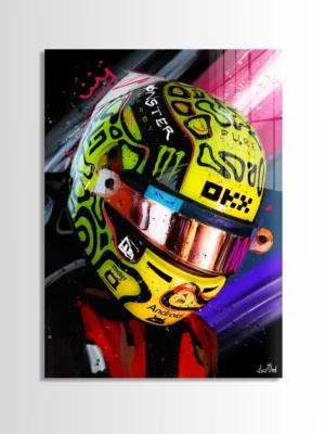Lando Norris Mclaren Helmet | Luis Vidal