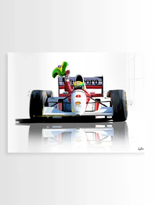 Ayrton Senna Flag | Luis Vidal