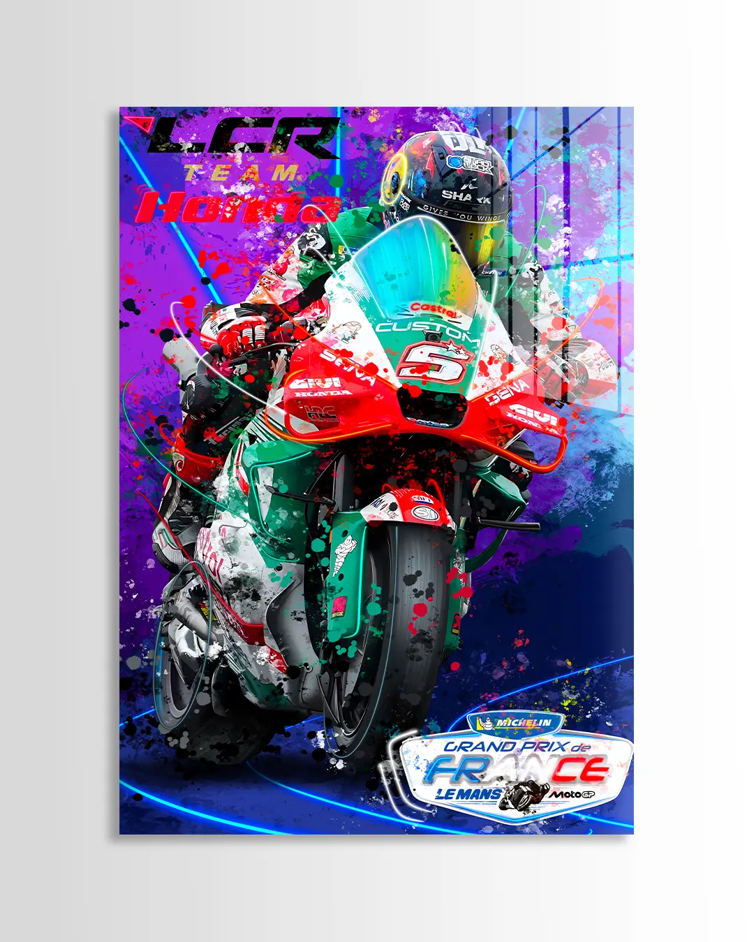 Johan Zarco LCR Honda Le Mans Victory