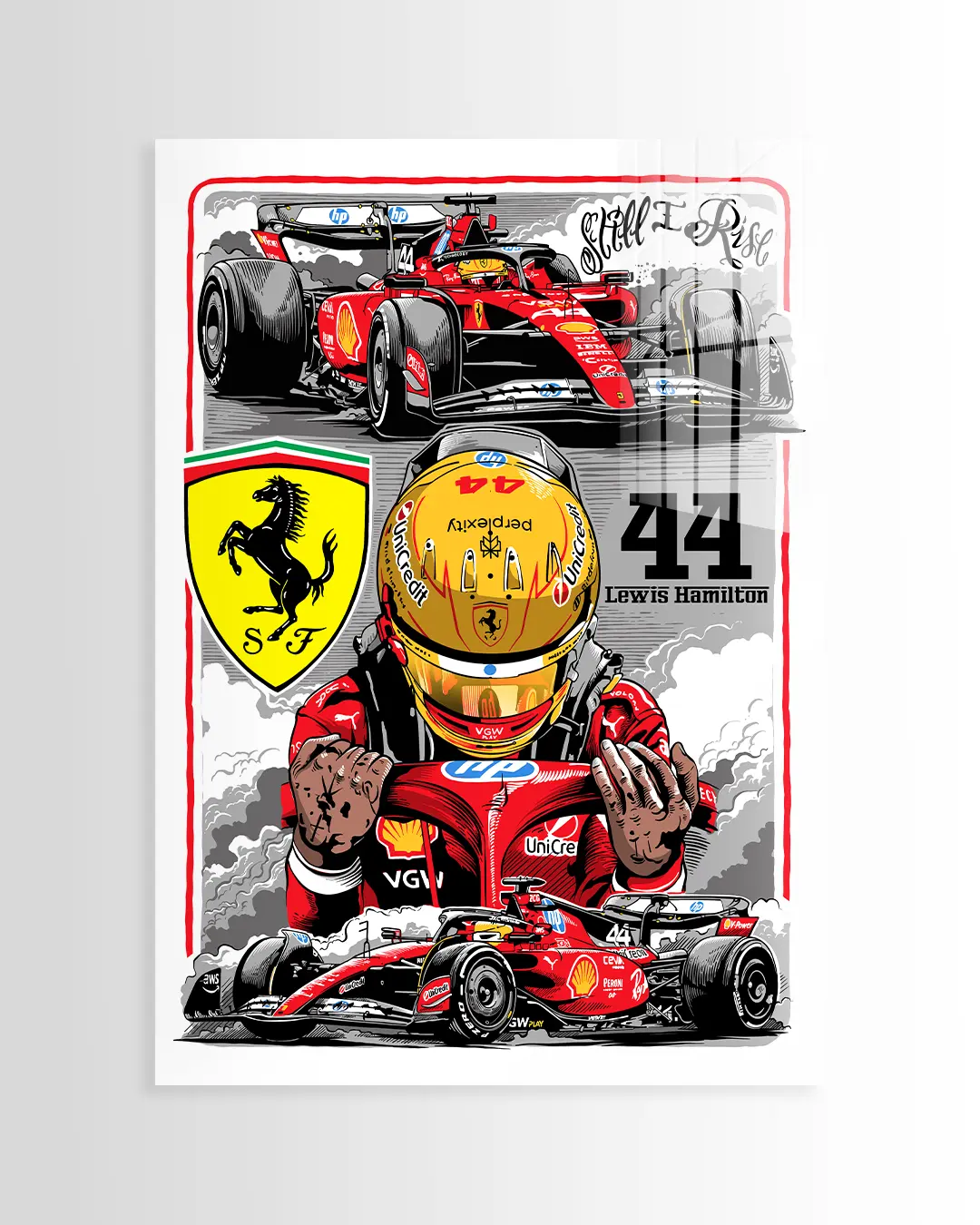 Lewis Hamilton Ferrari Montage