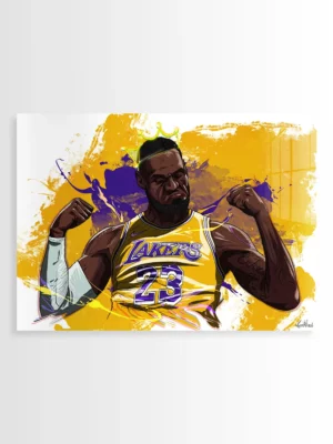 LeBron James Celebration | Luis Vidal