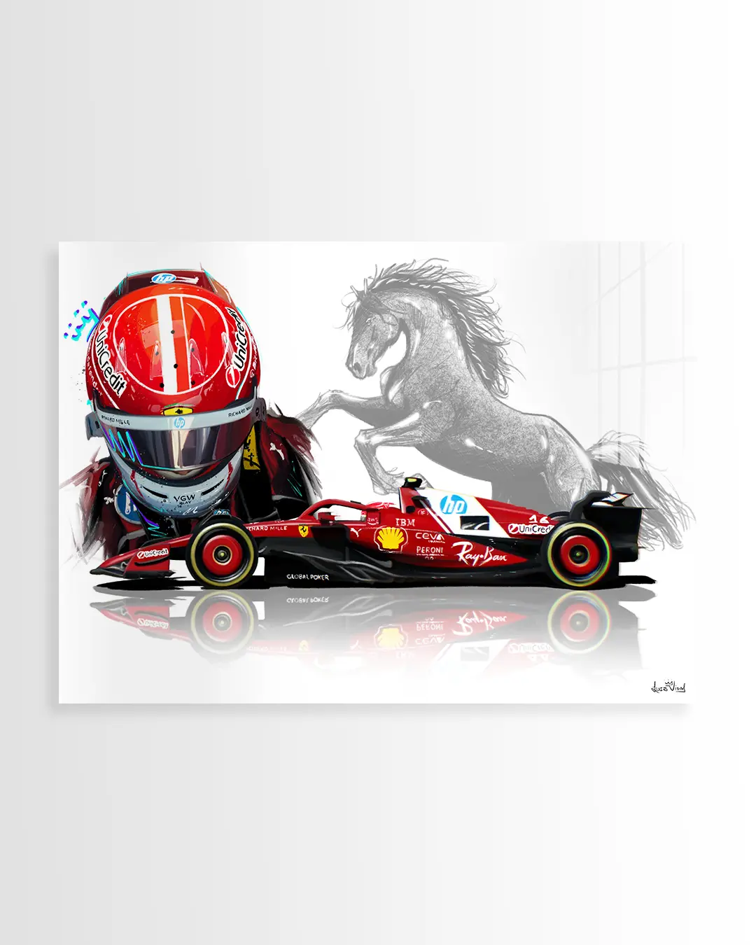 Scuderia Ferrari Charles Leclerc | Luis Vidal
