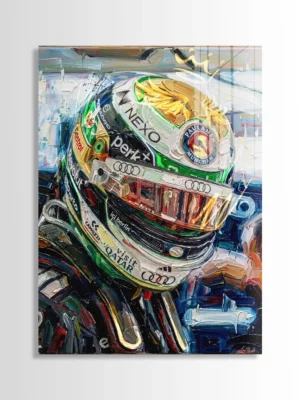 Bortoleto Acrylic Paint Print | Luis Vidal