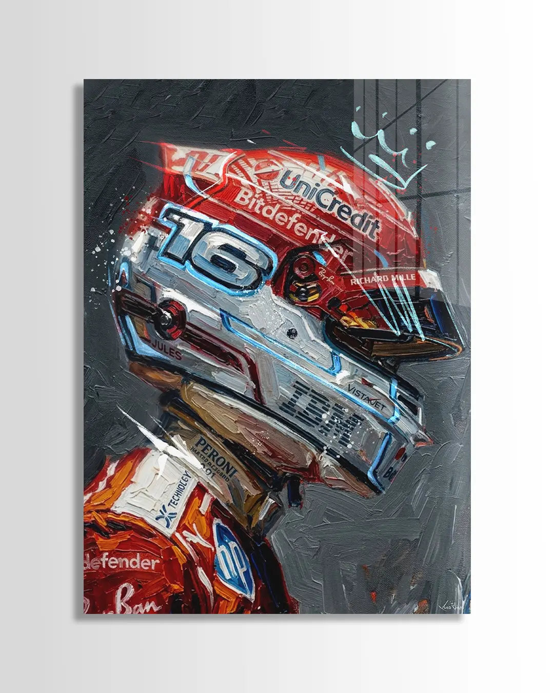 Lelclerc Acrylic Paint Print | Luis Vidal